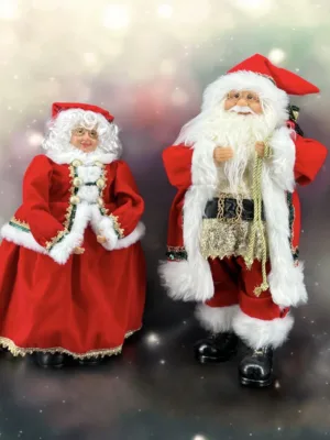 Jouet de Noël : couple de Noël , 64 cm