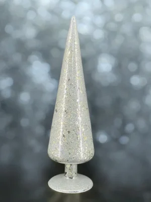 Objet de décoration: pyramide décorative de Noel, 30 cm