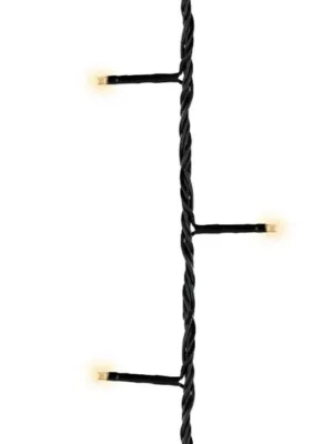 Guirlande lumineuse basique : 120 LED, blanc chaud - 9 m