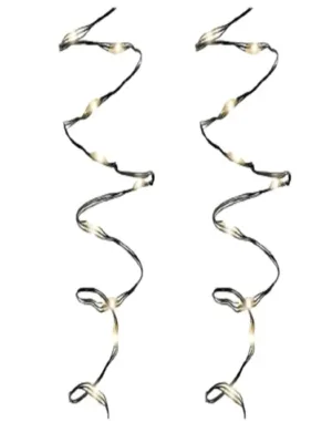 Guirlande lumineuse micro : 240 LED blanc chaud - 12 m