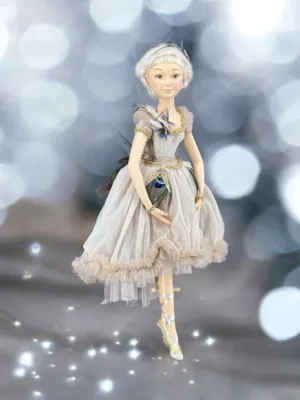 Jouet de Noël : Poupée - ballerine Noel, H: 62 cm