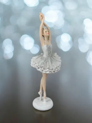 Objet de décoration: Statuette Ballerine en Céramique, H: 24 cm