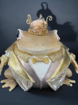 Objet de décoration: le prince grenouille royale, Tirelire
