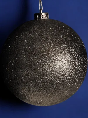 Boule de Noël : Display doré, D: 15 cm