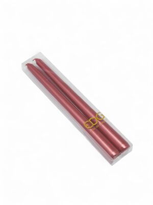 Bougies rouge - lot de 2, H 250 mm