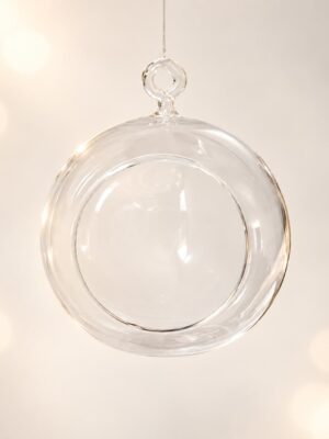 Small Hanging Glass Sphere: Ø 9 cm